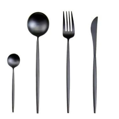 24-piece Stainless Steel Gold-Silver Luxury Cutlery - RoyalGlow