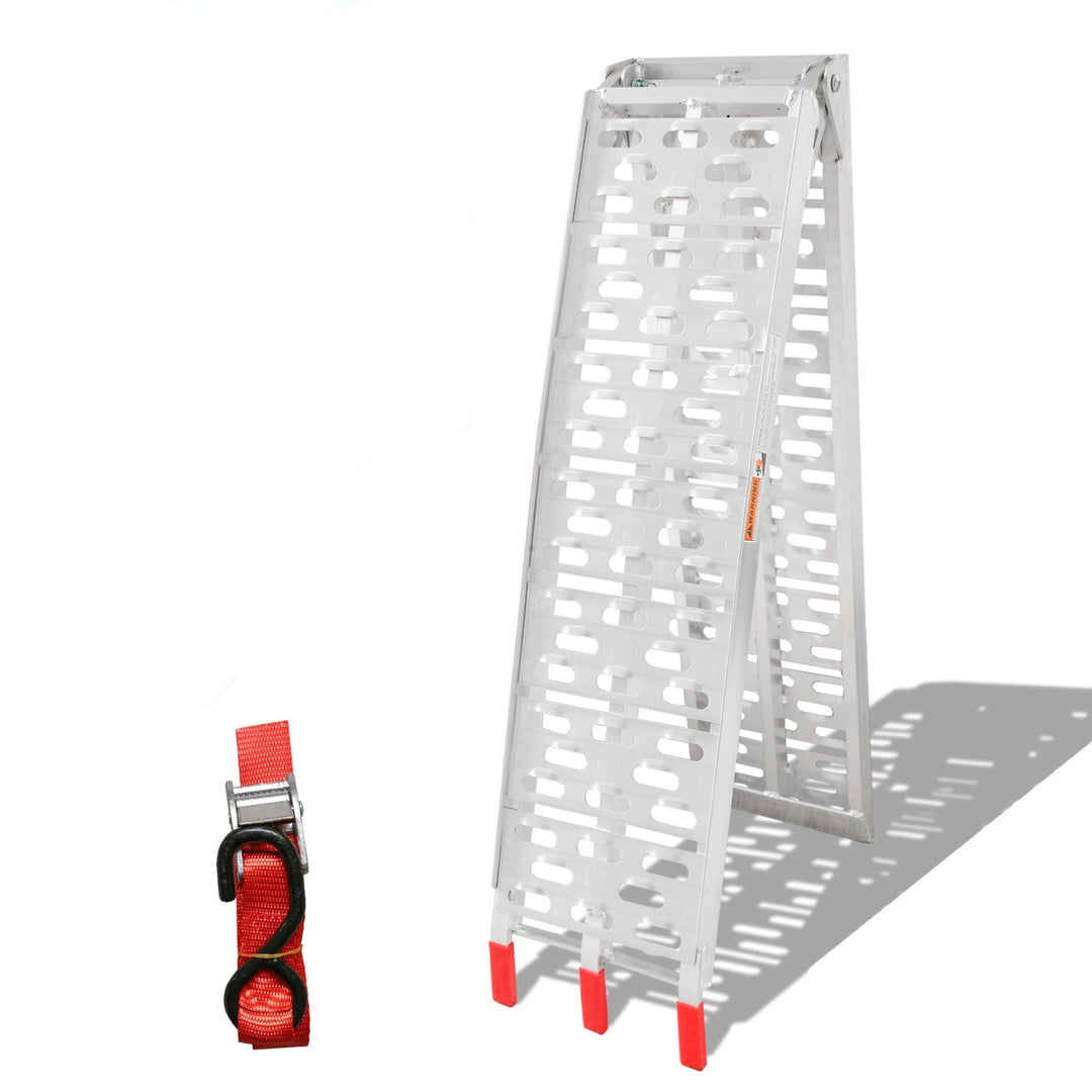 Folding Ramp 340kg Folding Aluminum Loading Ramp Motorcycle | Kalsten