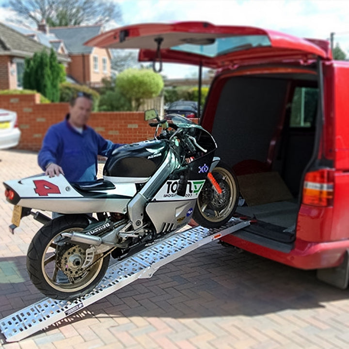 Folding Ramp 340kg Folding Aluminum Loading Ramp Motorcycle | Kalsten
