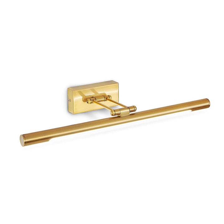 Rotatable Tubular Vanity Wall Sconce Antique Style Metal LED Wall Mount Lighting | Kalsten
