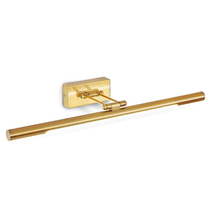Rotatable Tubular Vanity Wall Sconce Antique Style Metal LED Wall Mount Lighting | Kalsten
