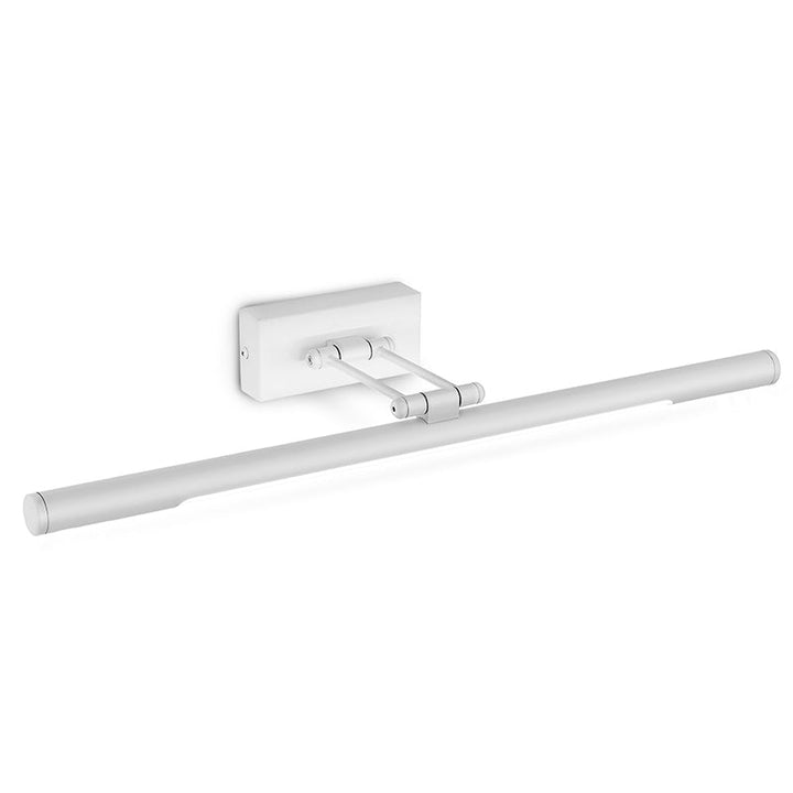 Rotatable Tubular Vanity Wall Sconce Antique Style Metal LED Wall Mount Lighting | Kalsten