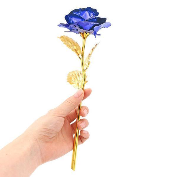24K Gold Foil Rose With Box | Kalsten