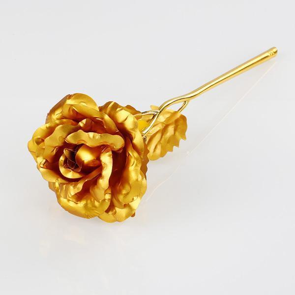 24K Gold Foil Rose With Box | Kalsten