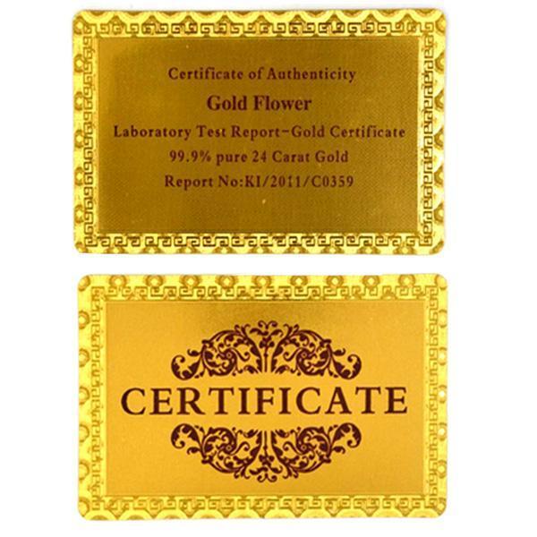 24K Gold Foil Rose With Box | Kalsten