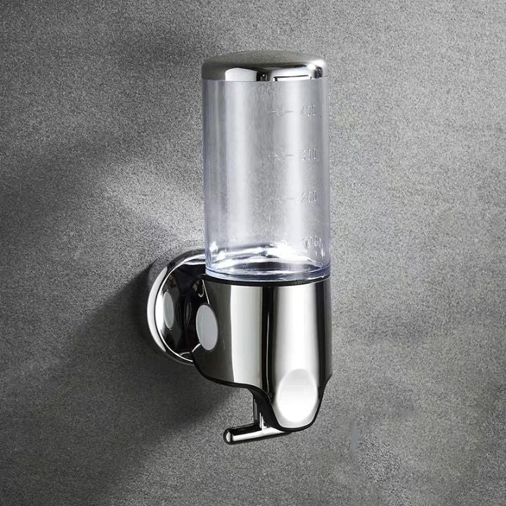 Kalsten | Wall Mounted Soap Dispenser | SudsStation Bathroom Organizer | Stainless Steel & ABS | 16.9 fl oz | Set of 1–3