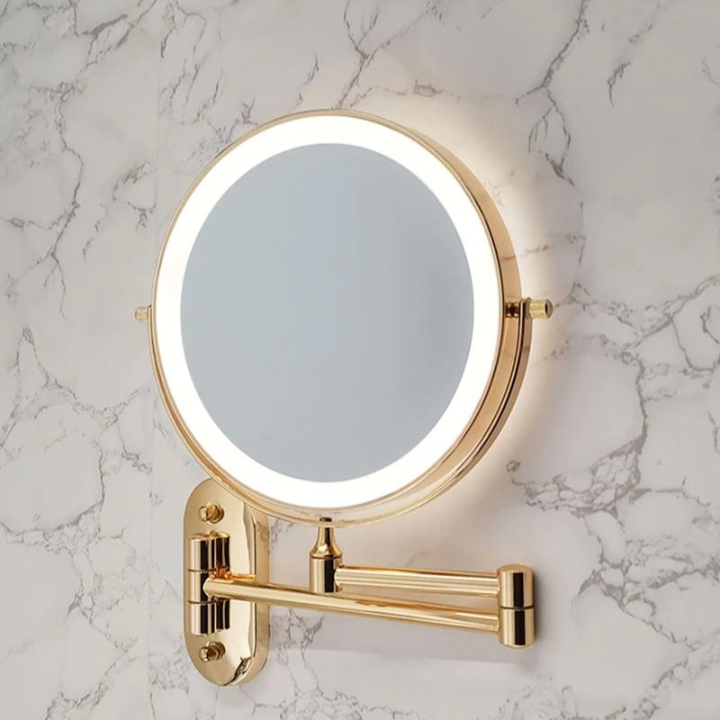 LED cosmetic mirror with magnification & USB battery | Kalsten