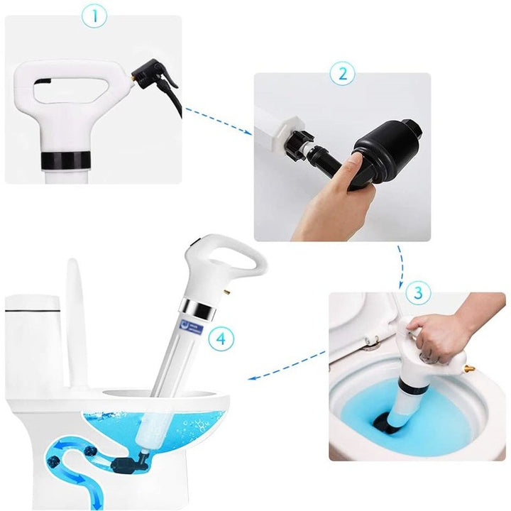 DrainBlast Drain Cleaner with Pneumatic Pressure | Kalsten