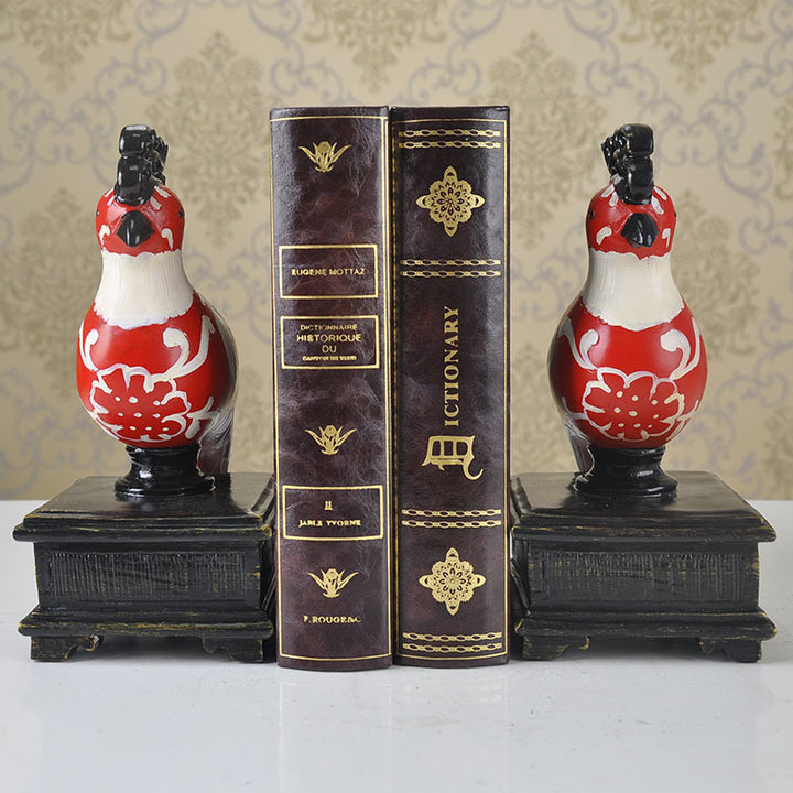 Decorative Bird Bookends