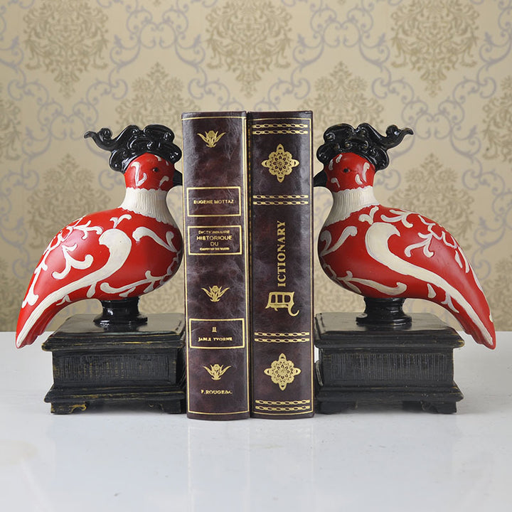Decorative Bird Bookends