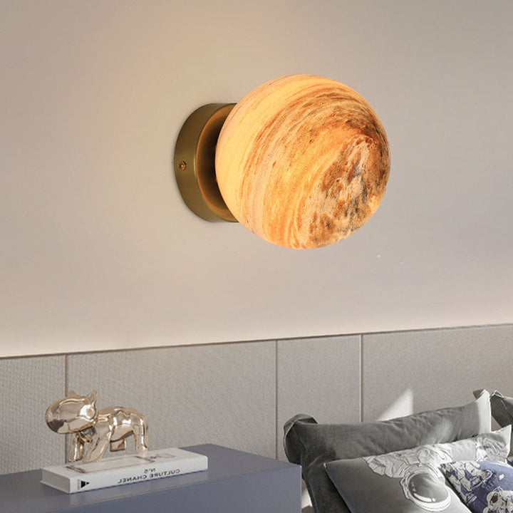 Modern Glass Globe Ceiling Light Noxord