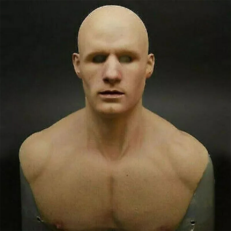 Kalsten | Realistic Latex Mask | Halloween Cosplay Costume | Full Face