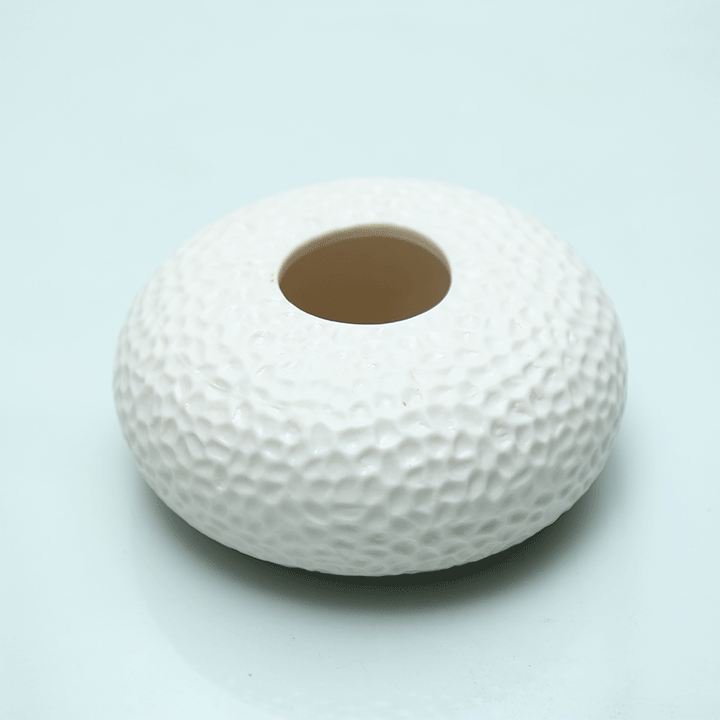 Structured Ceramic Decorative Centerpiece