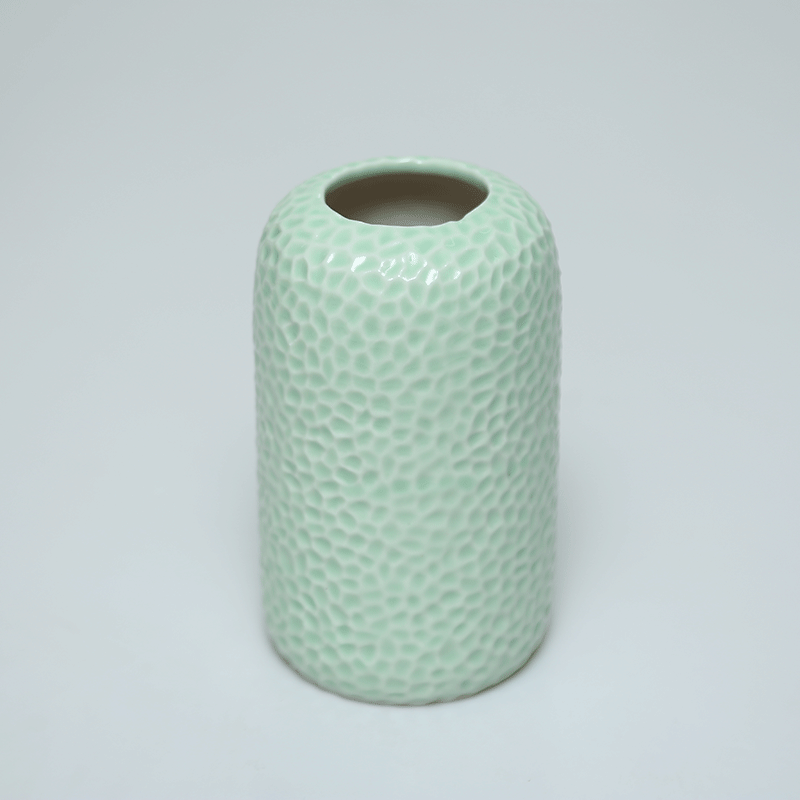 Structured Ceramic Decorative Centerpiece