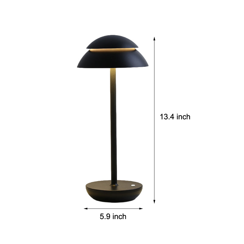 Modern Double Dome LED Accent Table Lamp Touch on/off | Kalsten