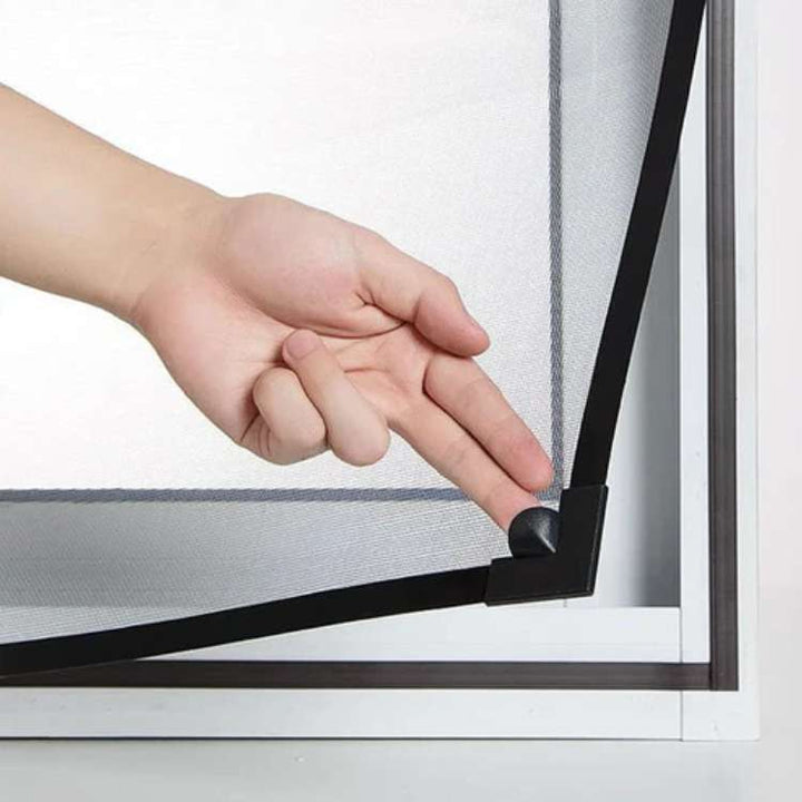 Kalsten | Magnetic Mosquito Net for Windows - No-See-Um Mesh Insect Screen for Home Protection & Bug Prevention