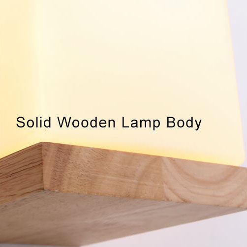 EcoChic Cube Wall Lamp – Sustainable & Modern Design Noxord