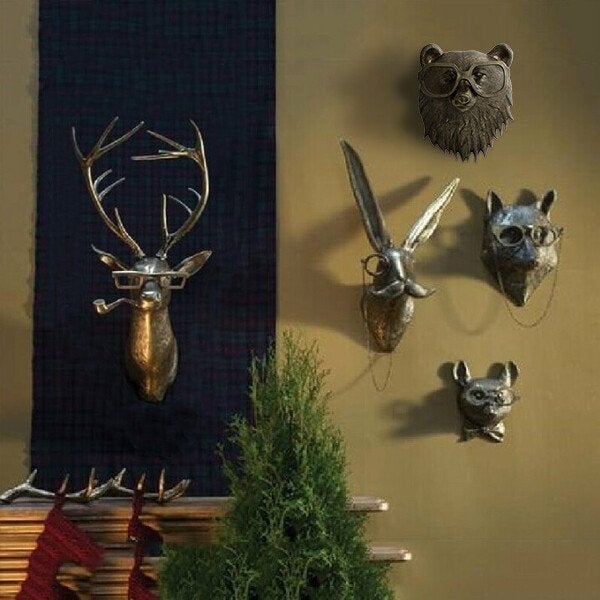 Kalsten | Unique animal head wall decoration for home