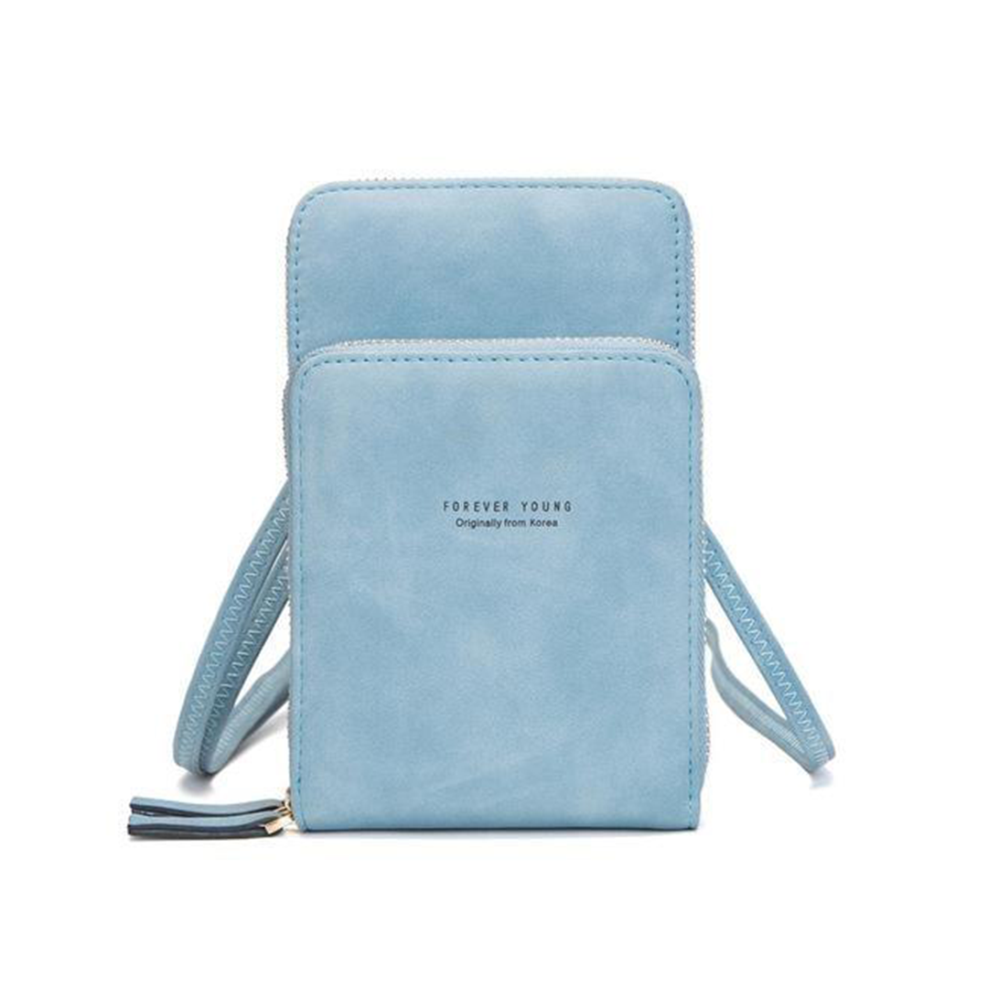 Noxord | Triple Secure Leather Phone Purse: Elegance Meets Practicality
