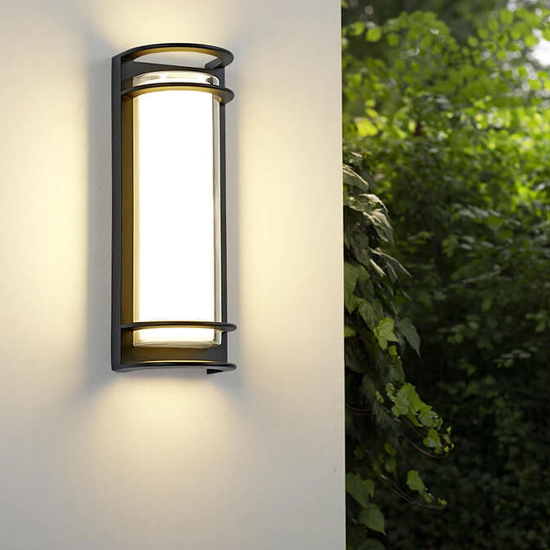 Modern Outdoor Column Waterproof LED Garden Wall Sconce Lamp | Kalsten