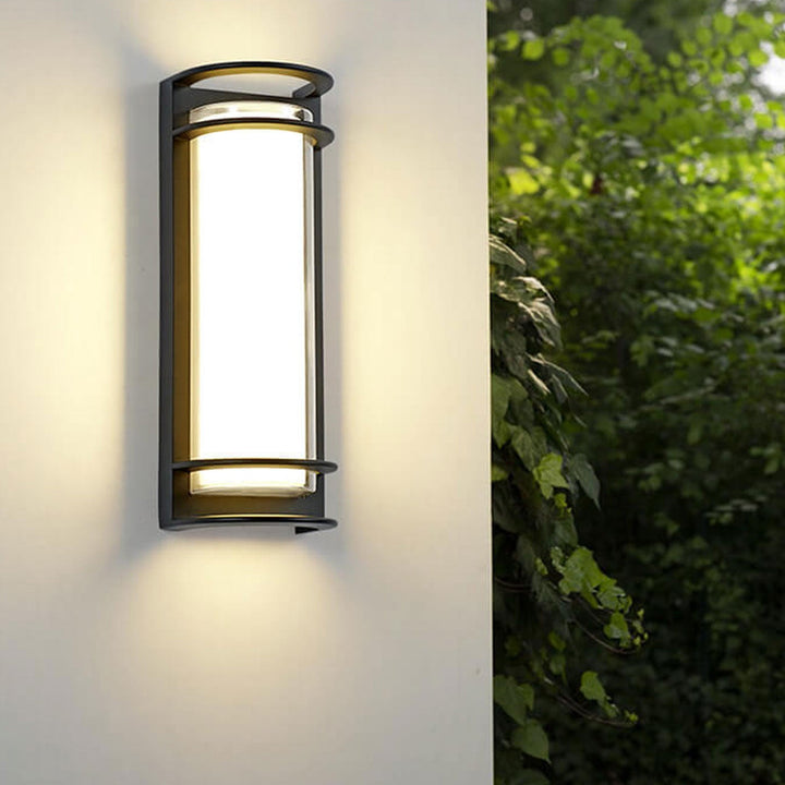 Modern Outdoor Column Waterproof LED Garden Wall Sconce Lamp | Kalsten