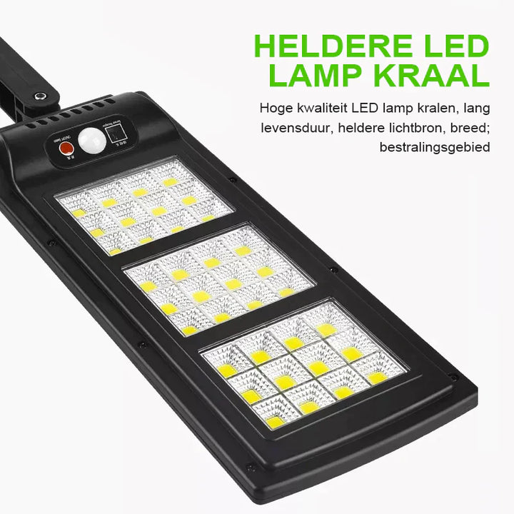 Wireless LED Solar Security Light - 100% Solar Energy! Noxord
