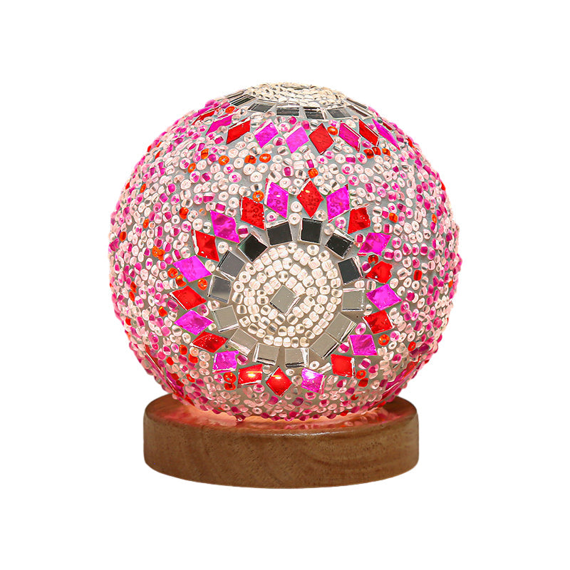 Stained Glass Table Lamp - Mosaic LED Lamp | Kalsten