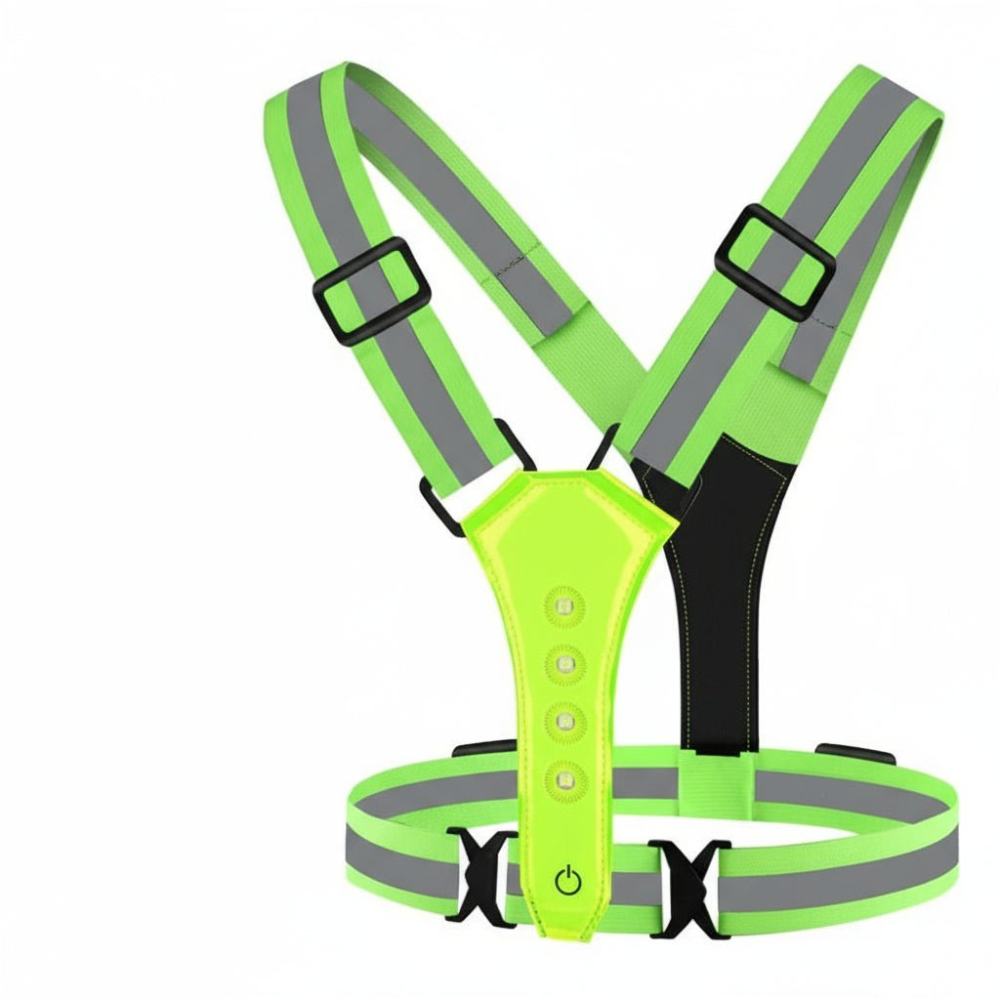 LED Safety Vest Pro – Reflective 360 Visible Vest | Kalsten