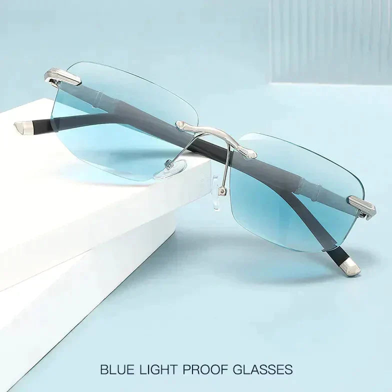 Kalsten | Sapphire High Hardness Anti-Blue Light Wide and Near Reading Glasses Sunglasses