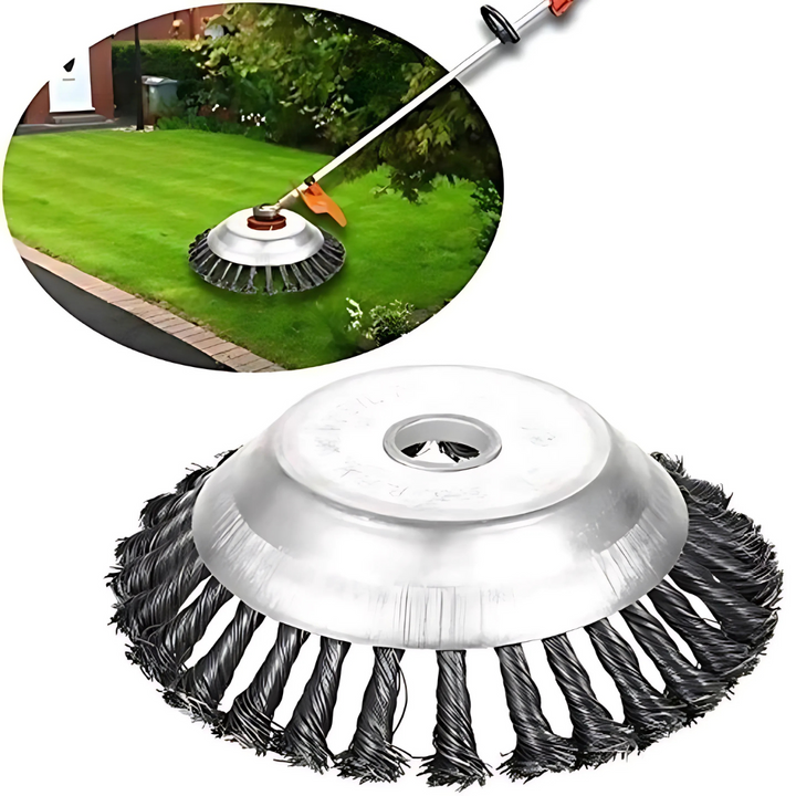 GrassCut TurboHead – Universal 6-Blade Weed Brush for Trimmers | Kalsten