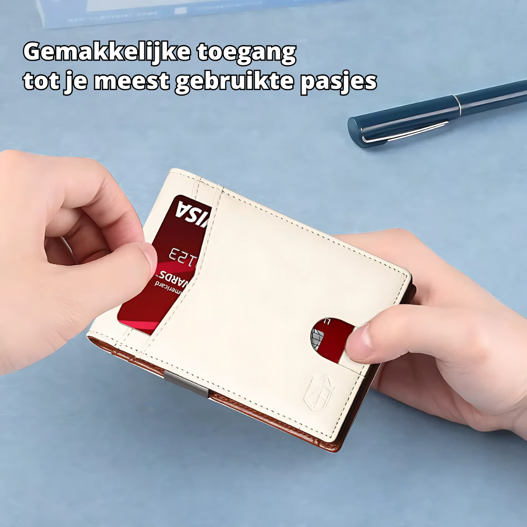 Kalsten | SafeSlim RFID Leather Men's Wallet – Compact, Thin & Safe