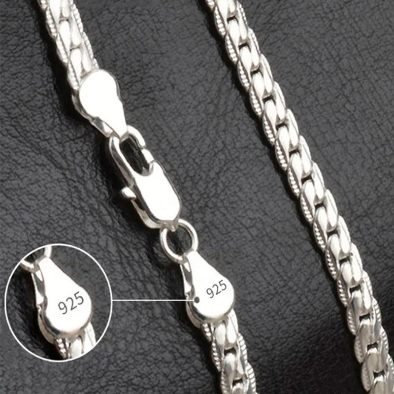 Kalsten | Sterling Silver Chain Necklace for Women Elegant Gift