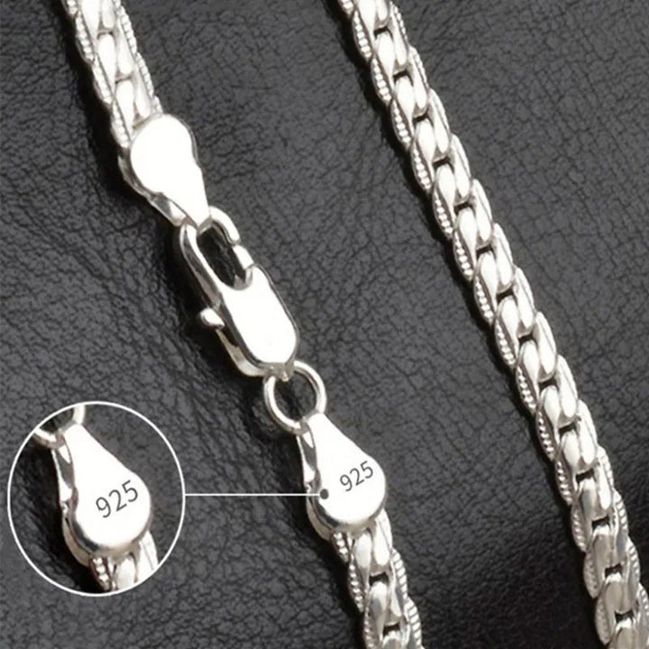 Kalsten | Sterling Silver Chain Necklace for Women Elegant Gift