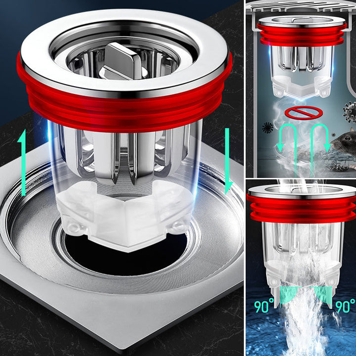 Kalsten | Magnetic odor-neutralizing floor drain core