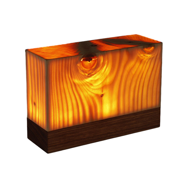Stylish LED Table Lamp - WoodGlow | Kalsten