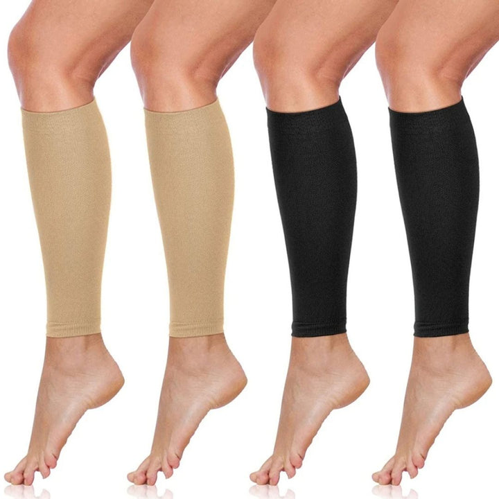 ComfortFlow Support Socks | Soft Highly Elastic Calf Compression - for Muscle Recovery and Circulation Enhancement Kalsten