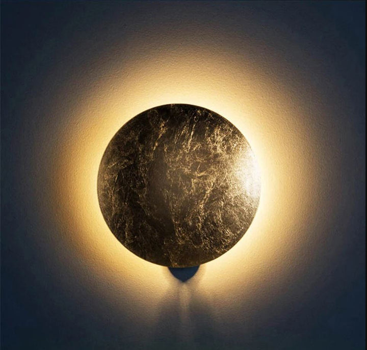 Elegant Lunar Eclipse Wall Lamp | Noxord