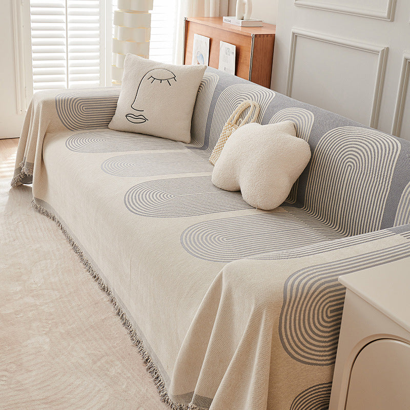 Double Sided Chenille Sofa Cover | Noxord