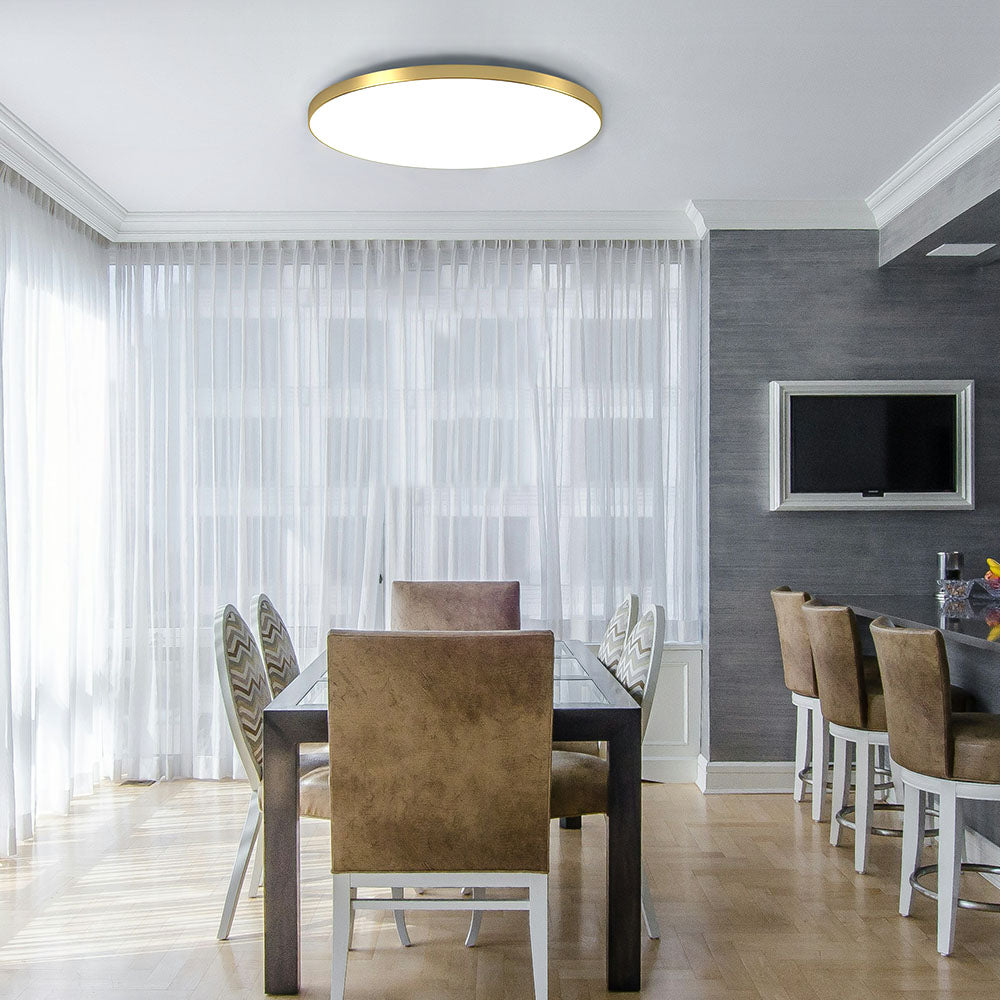 Round Modern LED Flush Ceiling Light Noxord