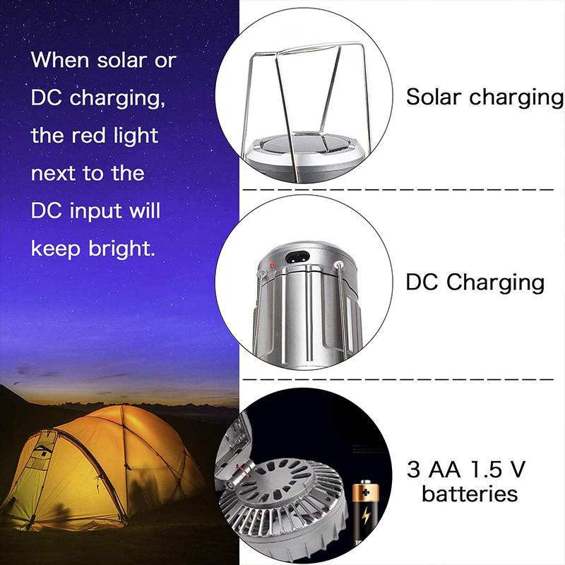 Outdoor LED Camping Light with Fan | Kalsten
