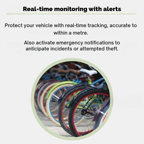 GPS Tracker for Bike, Car & Motorcycle
