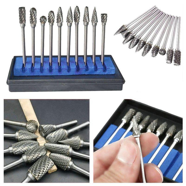 Tungsten Carbide Grinding Head (10 PCS) | Kalsten