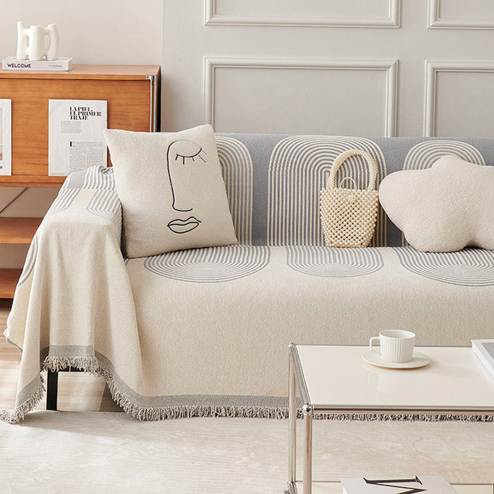 Double Sided Chenille Sofa Cover | Noxord