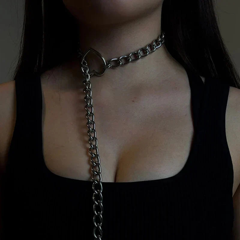 Kalsten | Gothic Punk Heart Necklace