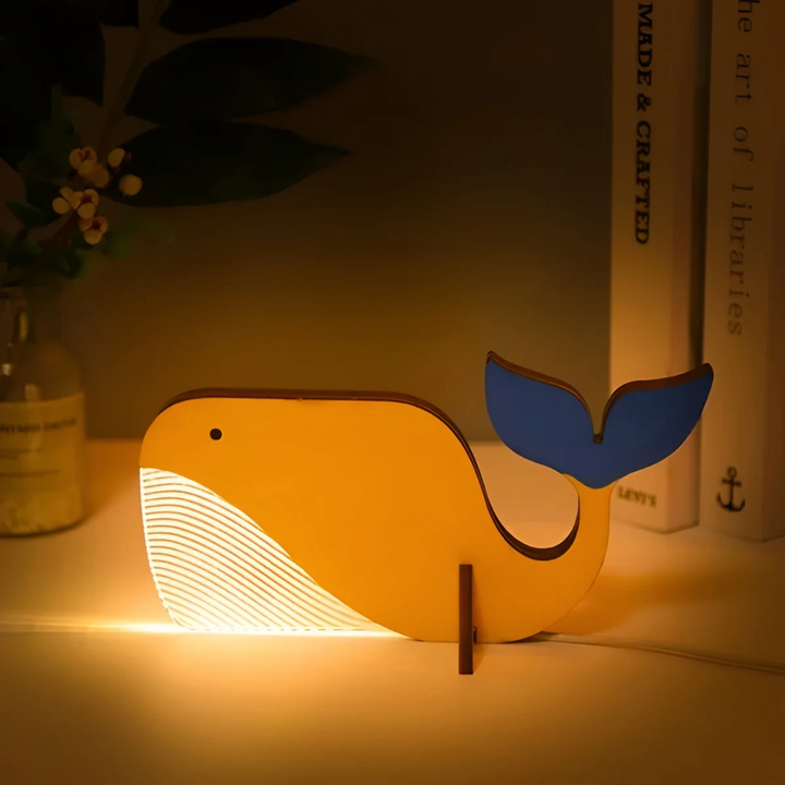 Wooden LED Table Lamp | Noxord