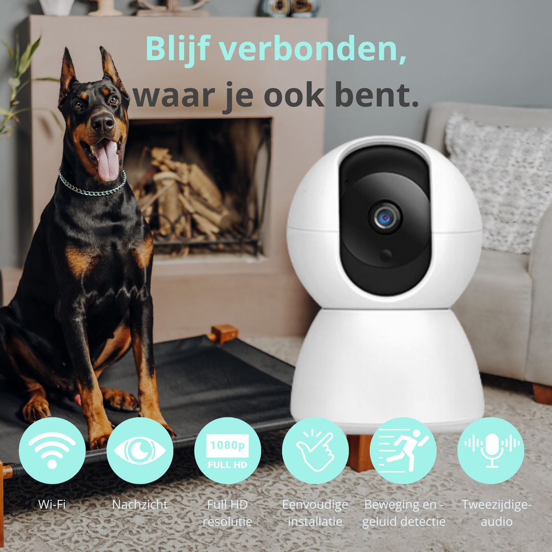 Premiumpets Smart Camera - Stay Connected with your Pet Noxord