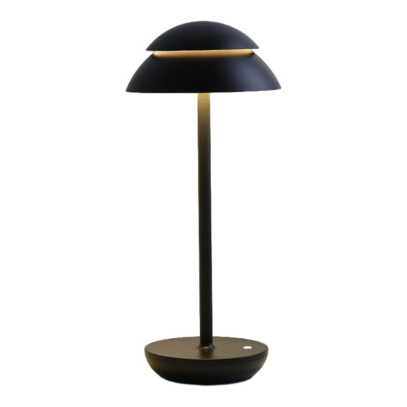 Modern Double Dome LED Accent Table Lamp Touch on/off | Kalsten