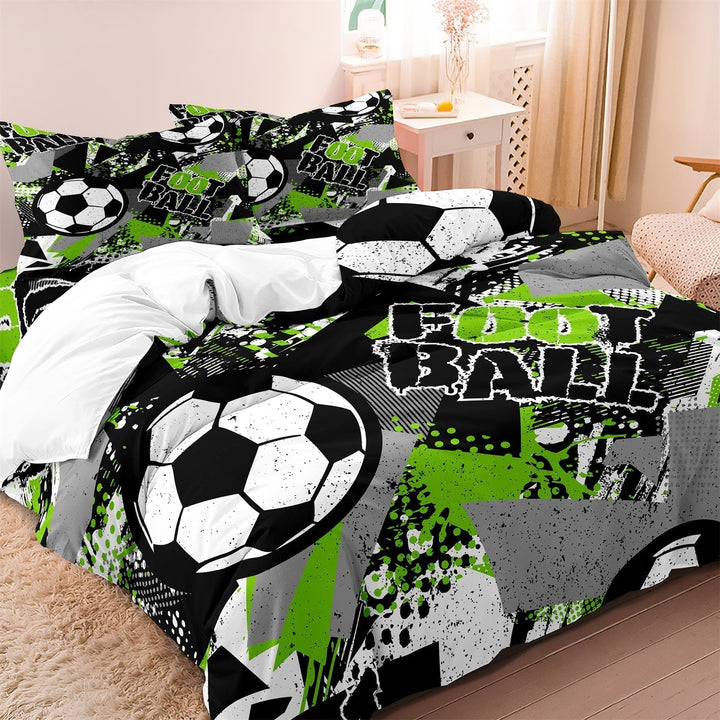 Football Adventure Kids Duvet – Stylish & Comfortable Noxord