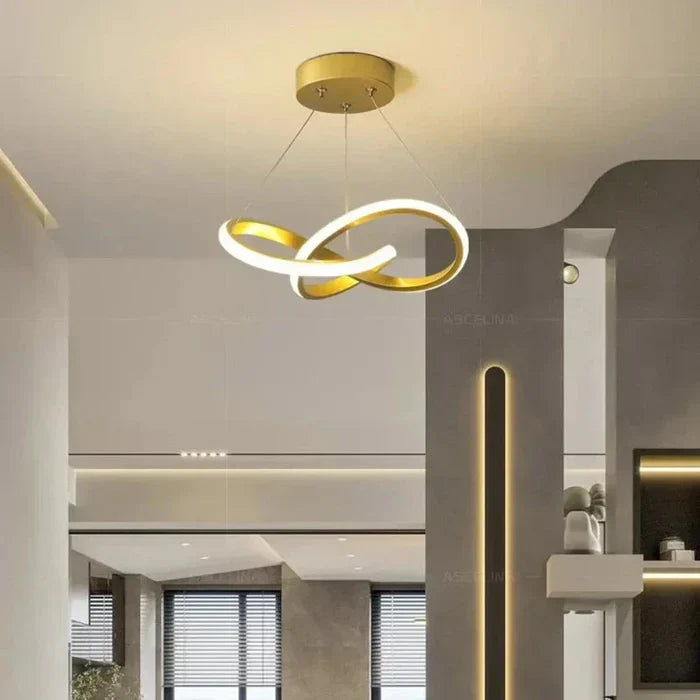 Modern LED Ceiling Lamp - WaveGlow | Kalsten