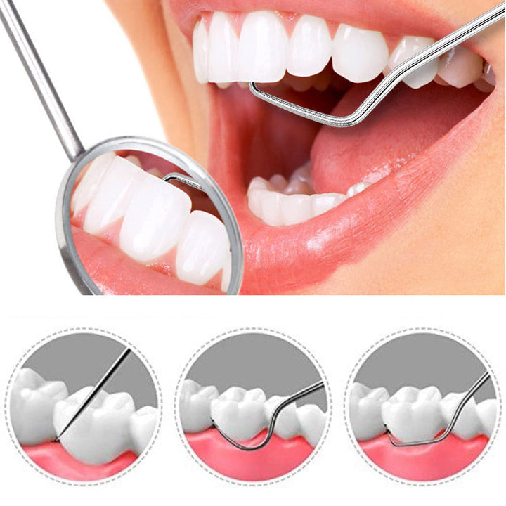 Stainless Steel Toothpick Set (7 pieces) | Kalsten